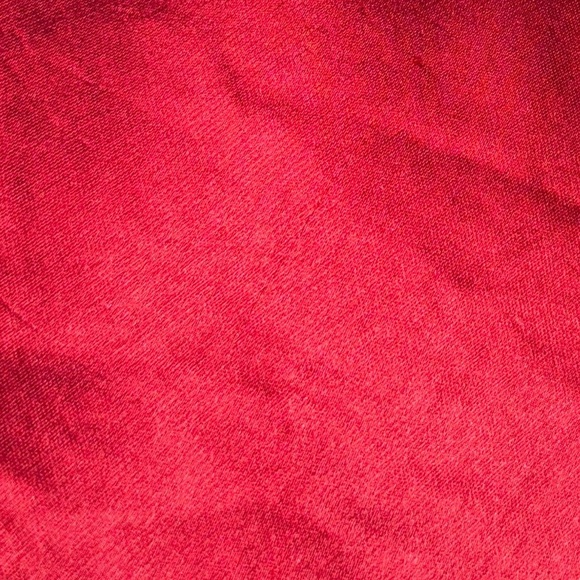 Karen Kane Lipstick Red Satin Bias Slip Midi Skirt Cocktail - Picture 13 of 13